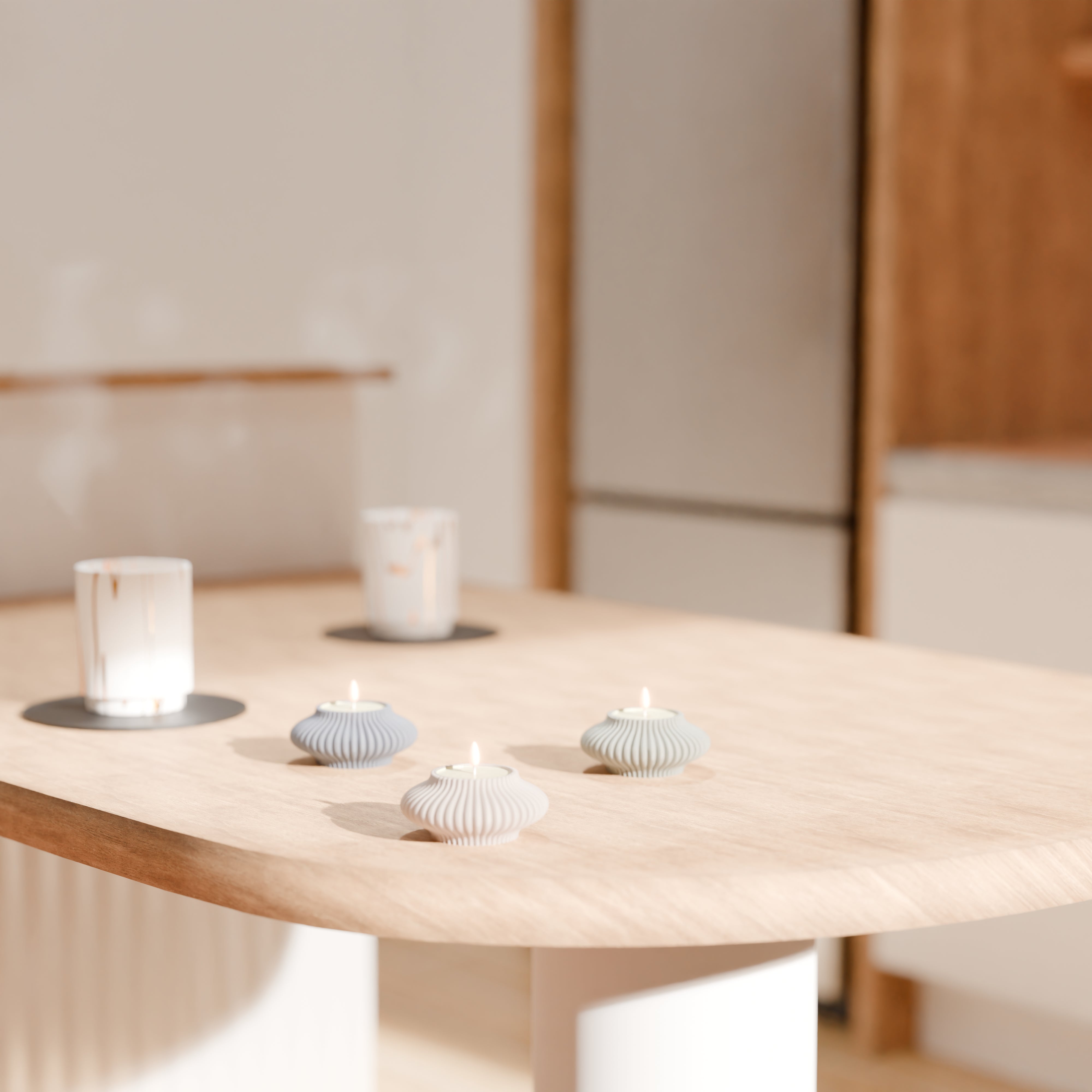 Droit BOUGEOIR / 3 pcs - BOUVART